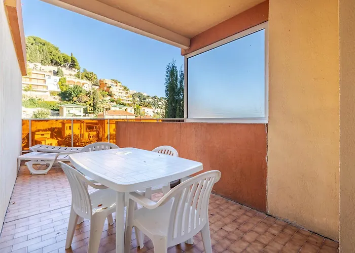 Studio 4 Pers., Balcon Vue Mer, Wi-Fi Inclus - Fr-1-827-49 ロクブリュヌ＝カップ＝マルタン